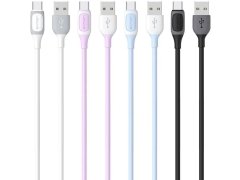 کابل شارژ سریع یواس بی به تایپ سی 3 آمپر یک متری یوسامز USAMS Type-C 3A Charging Cable US-SJ596