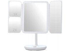 خرید آینه آرایشی شیائومی Xiaomi Jordan And Judy LED CountertopVanity Mirror Foldeable Nv536