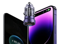 شارژر فندکی فست شارژ ماشین تایپ سی 45 وات یوسامز