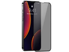 پک 2 تایی گلس حریم شخصی تمام صفحه آیفون 13 مینی بیسوس Baseus Apple iPhone 13 Mini Anti-Spy Glass Film SGQP010601
