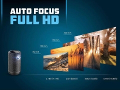 ویدیو پروژکتور قابل حمل پاورولوژی Powerology Auto Focus Full HD Portable PWPROJ30