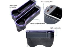 کنسول نظم‌دهنده داخل خودرو دارای پورت یواس‌بی Interior organizer console