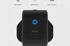 شارژر دیواری تایپ سی 20 وات پاورولوژی Powerology Ultra-Compact PD GaN Charger EU P20WGNEUBK