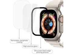 محافظ صفحه نمایش اپل واچ 49 میلی متری کوتتسی Coteetci iWatch ultra second sticker locator+watch tempered film 49mm 24010