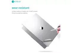 کاور محافظ بدنه مک بوک پرو 13 کوتتسی Coteetci MacBook fuselage film set 2020 13 Pro MB1096-GY