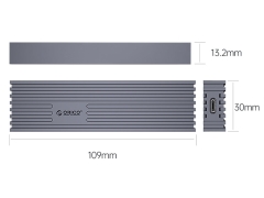 باکس اس اس دی m2 اوریکو ORICO FV35C3-G2 USB3.2 Gen2 Type-C M.2 NVMe/NGFF(SATA) SSD Enclosure
