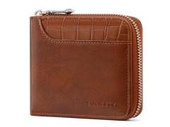 کیف دستی مردانه کوتاه زیپ دار تائومیک میک TAOMICMIC S3123 men's PU short business zipper wallet
