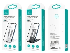 هولدر رومیزی گوشی‌موبایل و تبلت یوسامز Usams US-ZJ070 Spring Folding Desktop Tablet/Phone