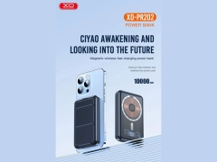 خرید پاوربانک بی سیم شارژ سریع 15 وات 10000 ایکس او XO PR202 Magnetic Wireless Charging Fast Charging Power Bank