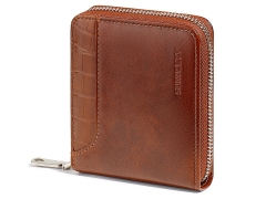 بهترین کیف پول مردانه کوتاه زیپ دار تائومیک میک TAOMICMIC S3123 men's PU short business zipper wallet