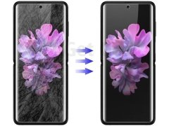 گلس و برچسب سامسونگ گلکسی زد فیلیپ 4 Samsung Galaxy Z Flip 4 Unbreakable Membrane Full Cover Side Film