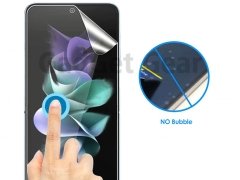 گلس و برچسب سامسونگ گلکسی زد فیلیپ 4 Samsung Galaxy Z Flip 4 Unbreakable Membrane Full Cover Side Film