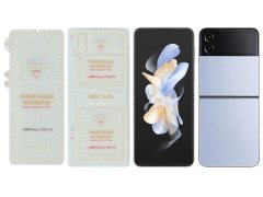 گلس و برچسب سامسونگ گلکسی زد فیلیپ 4 Samsung Galaxy Z Flip 4 Unbreakable Membrane Full Cover Side Film