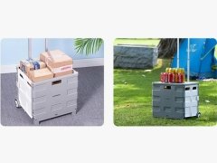 کیفیت چرخ نگهداری مواد غذایی تاشو شیائومی Foldable Xiaomi Maiwei Food Storage Container 35L TN-SNX01