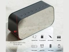 فروش اسپیکر بلوتوث و ساعت زنگ دار Havit Bluetooth Speaker & Alarm Clock MX701