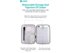 کیف ضدآب موبایل، تبلت، آیپد 12.9 اینچ و لوازم جانبی کوتتسی COTETCI 61034 iPad Canvas Storage Bag 12.9