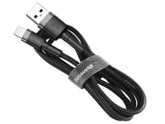 کابل شارژ یو اس بی به لایتنینگ با توان 2.4آمپر به طول 0.5متر بیسوس Baseus USB to Lightning charging cable with a power of 2.4 amps and a length of 0.5 meters CALKLF-A09