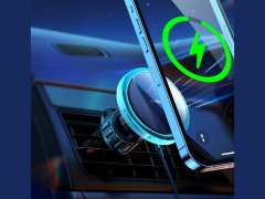خرید هولدر موبایل و شارژر وایرلس مگنتی 15 وات داخل خودرو جویروم Joyroom JR-ZS291 Magnetic Wireless Car Charger Holder(Air Vent)