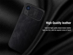 کیفیت کیف کویین آیفون 15 نیلکین Nillkin Apple iPhone 15 Qin Pro leather case