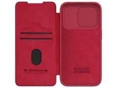 گارد کلاسوری آیفون 15 پرو مکس نیلکین Nillkin Apple iPhone 15 Pro max Qin Pro leather case
