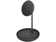 بهترین پایه شارژ بی سیم سریع انرژیا Energea MagDisc Dock Fast Wireless Charging Stand