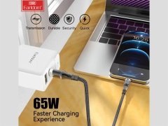 خرید کابل شارژ تایپ سی ارلدام 65W Earldom EC-150 PD Charging Cable
