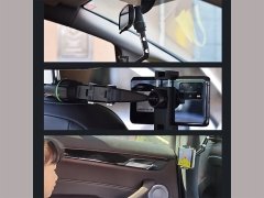 پایه نگهدارنده موبایل داخل خودرو  Universal Car Rearvie  Holder Cradle For Cell Phone