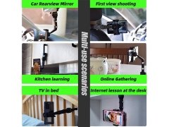 پایه نگهدارنده موبایل داخل خودرو  Universal Car Rearvie  Holder Cradle For Cell Phone