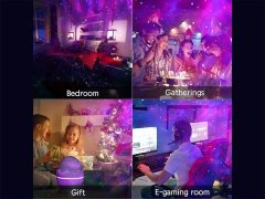 قیمت پروژکتور ستاره نور شب مدل تخم دایناسور Dinosaur Egg Galaxy Projector Starry Night Light