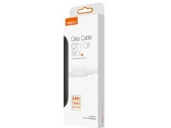 کابل شارژ و انتقال داده میکرو یو اس بی 1 متری رسی Recci 2.4A Micro 100 cm RCM-P100