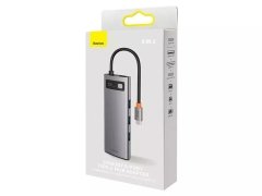 هاب تایپ سی 8 پورت بیسوس Baseus StarJoy Metal Glam Serie USB Hub 8w1  WKWG080113