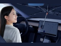 چتر آفتاب گیر شیشه جلو خودرو بیسوس Umbrella Doubled-Layered Windshield Sun Sha Big Baseus CoolRide C20656100111