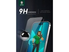 محافظ صفحه نمایش شیشه ای آیفون 14 پرو گرین Green iPhone 14 Pro 3D HD-Pet Full Glass