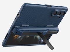 خرید قاب محافظ سامسونگ زد فولد 5 نیلکین Nillkin Samsung Galaxy Z Fold 5 Super Frosted Shield Fold Pen holder version