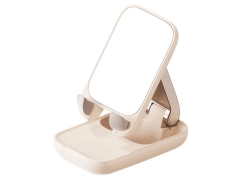 هولدر موبایل تاشو و آینه رومیزی بیسوس  Baseus Folding Phone Stand with mirror B10551501411