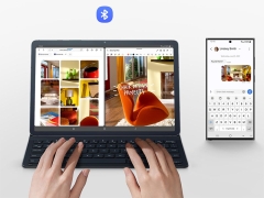 خرید قاب کیبوردار سامسونگ تب اس 9 فایو جی  Samsung Galaxy Tab S9 5G Book Cover Keyboard Slim (EF-DX715)
