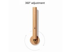 قیمت چراغ دیواری ال ای دی چوبی قابل چرخش 360 درجه360 Degree Rotatable Wooden LED Wall Lamp