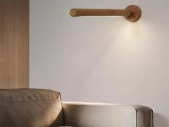 کیفیت چراغ دیواری ال ای دی چوبی قابل چرخش 360 درجه360 Degree Rotatable Wooden LED Wall Lamp