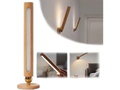 قیمت چراغ دیواری ال ای دی چوبی قابل چرخش 360 درجه360 Degree Rotatable Wooden LED Wall Lamp