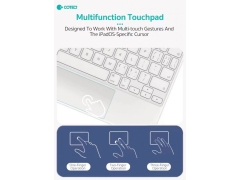 خرید کاور کیبورددار مگنتی هوشمند آیپد 12.9 اینچ کوتسی Coteci Magic Keyboard For Ipad 12.9 64013
