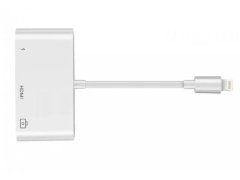 تبدیل لایتنینگ به HDMI کوتتسی Coteetci Lightning To HDMI 3in1 OTG 33007