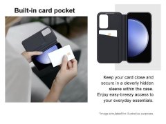 قاب کلاسوری اصلی اس 23 اف ای سامسونگ Samsung S23 FE Smart View Case EF-ZS711