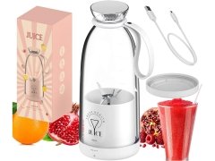 مخلوط کن و غذاساز شارژی قابل حمل 500 میلی‌لیتر Portable Blender 2400mAh 6 blades 500ml