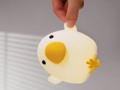 خرید چراغ خواب رومیزی اتاق کودک Bud bird silicone light pat sensor light USB charging table lamp QX-03