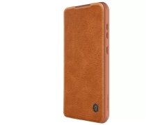 بهترین کیف محافظ سامسونگ اس 23 اف ای نیلکین Nillkin Samsung Galaxy S23 FE Qin Pro leather case