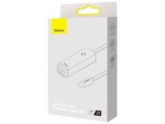 کابل تبدیل تایپ سی به پورت شبکه RJ45 LAN بیسوس Baseus Lite Series Port Ethernet Adapter Type-C To Rj45 100Mbps WKQX000201