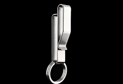 جاکلیدی فلزی  کمری مردانه استیل ضد زنگ Stainless steel men's waist car keychain
