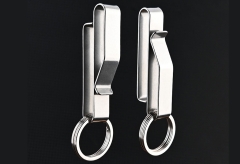قیمت جاکلیدی کمری مردانه استیل ضد زنگ Stainless steel men's waist car keychain