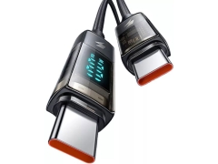 کابل سوپر فست شارژ هوشمند دو سر تایپ‌سی 100 وات 1.2 متری مک دودو Mcdodo Digital Pro Auto Power Off Type-C to Type-C CA-3610