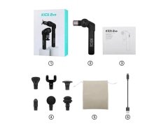بهترین ماساژور تفنگی تاشو کیکا KiCA EVO Foldable Massage Gun